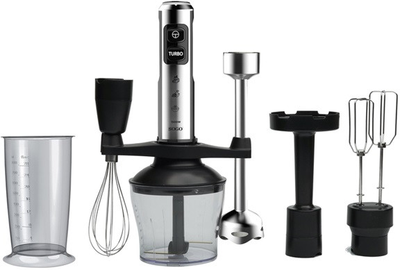 Блендер погружной SOGO SS-14480 1500 Вт серебристый Киев - изображение 1