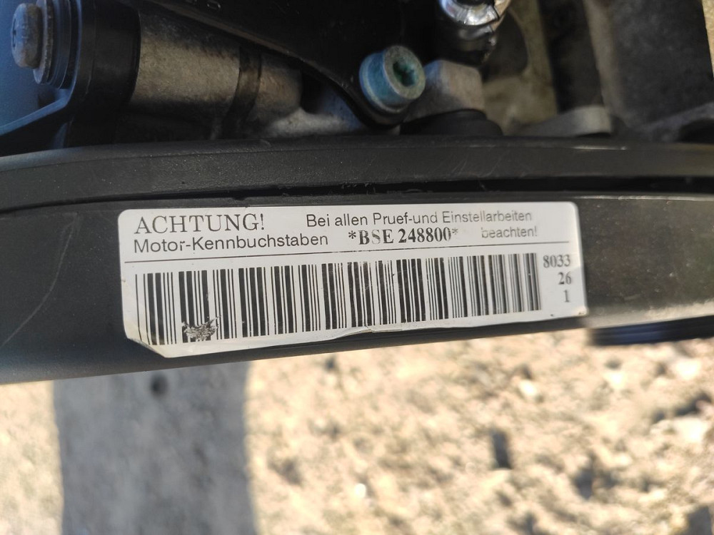 Двигатель в сборе VW Golf VI 1.6 бензин 8V 2008-2013 (BSE) Ковель - изображение 6