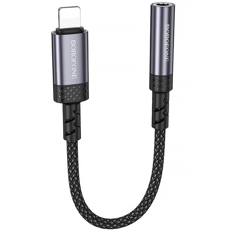 Переходник Borofone BV24 Graceful Lightning to 3.5mm Херсон - зображення 1