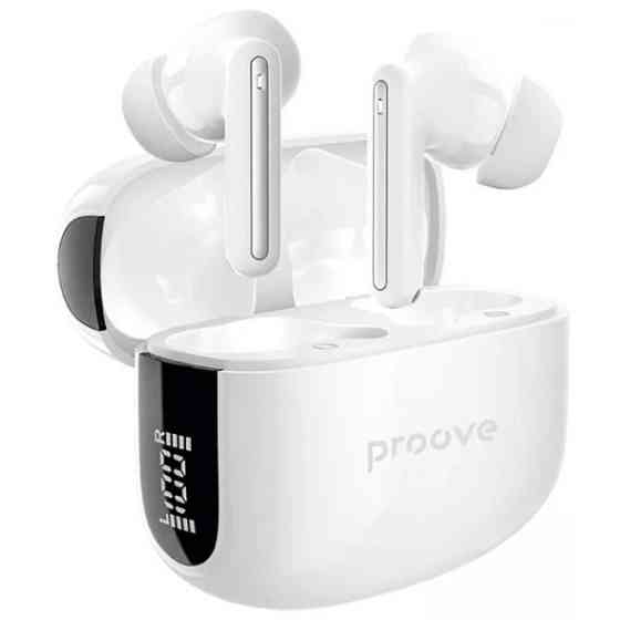 Bluetooth-гарнітура Proove Tempo TWS with ANC (APP) White (TWTM0001AP02) (Код товару:43037) Харків