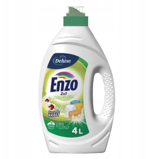 Гель для прання кольорових речей Deluxe Enzo Color 4260504880294 4 л Київ - зображення 1