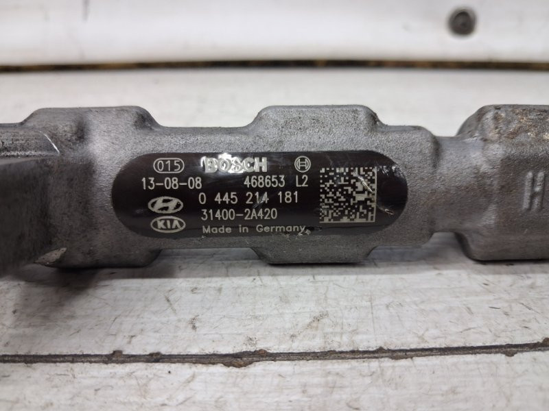 Топливная рампа Hyundai IX35 LM 1.7 DIESEL D4FD 2009 (б/у) Київ - зображення 5