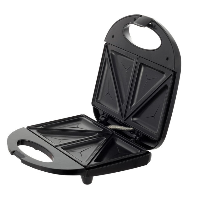 Бутербродница Kamille КМ-6716 800 Вт черная Київ - зображення 3