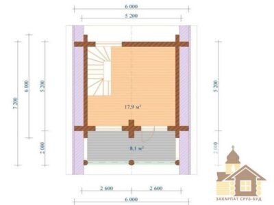 Купити Дерев'яний зруб в Карпатах – продаж зрубів та екобудинків від виробника Одесса - изображение 3