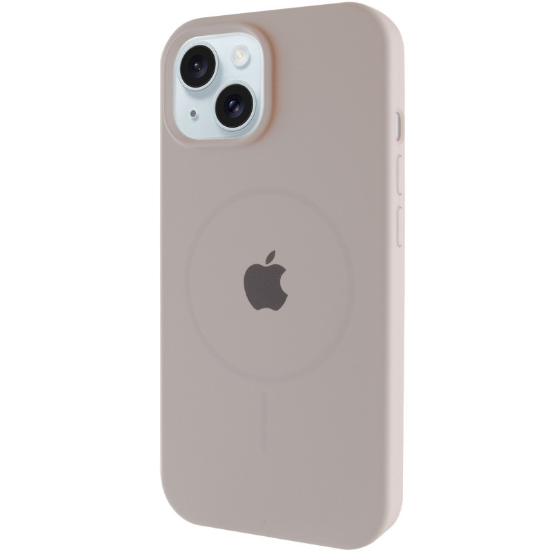 Чехол Silicone Case Full Protective (AA) with MagSafe для Apple iPhone 15 Plus (6.7") Херсон - зображення 1