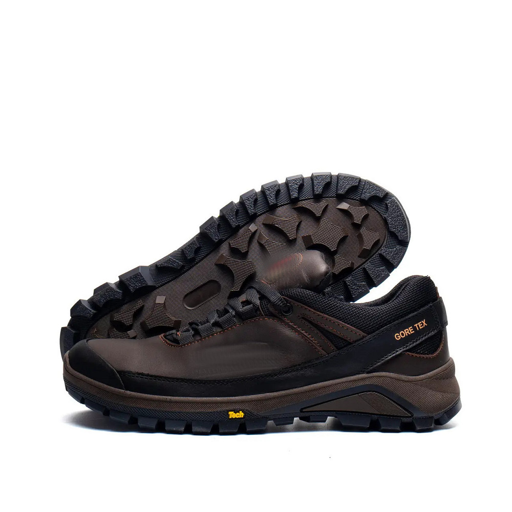 Мужские кожаные кроссовки Clasic Brown Київ - зображення 1