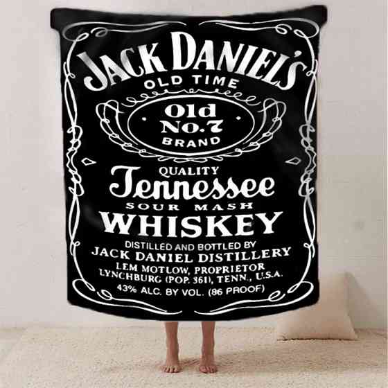 Плед 3D Елітний Jack Daniel's 2657_B 12587 135х160 см Київ