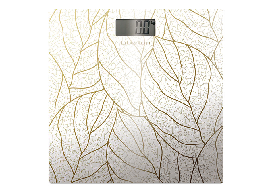 Весы напольные Liberton LBS-0802 180 кг бежевые Київ - зображення 2