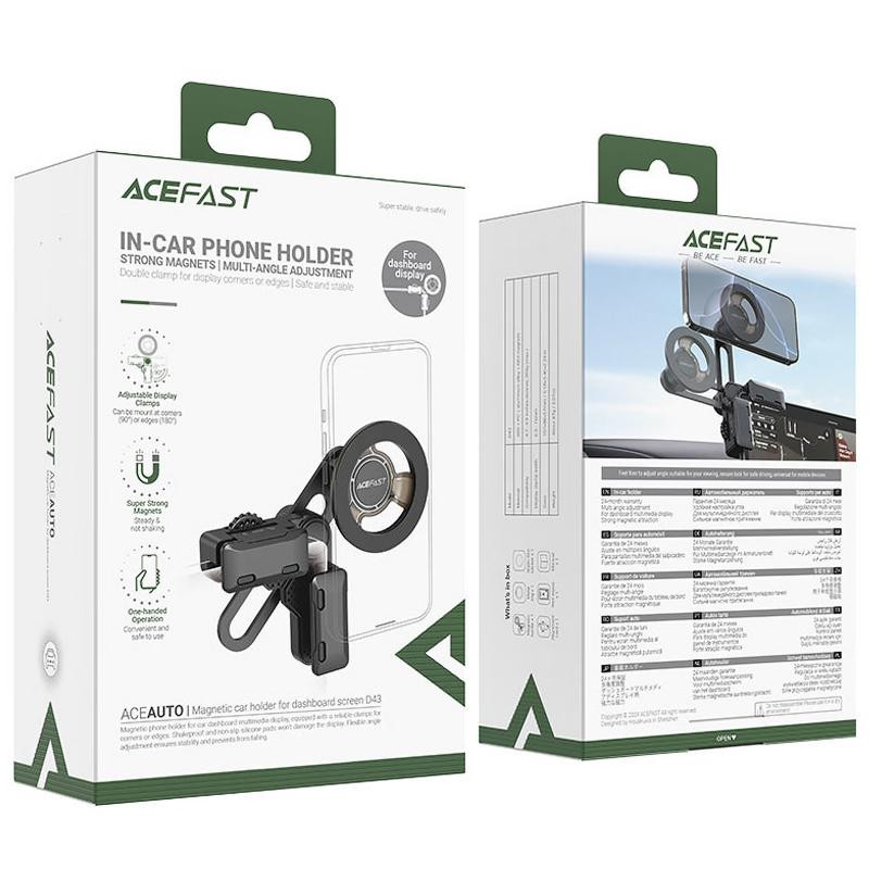 Автодержатель Acefast D43 for dashboard screen Херсон - зображення 5