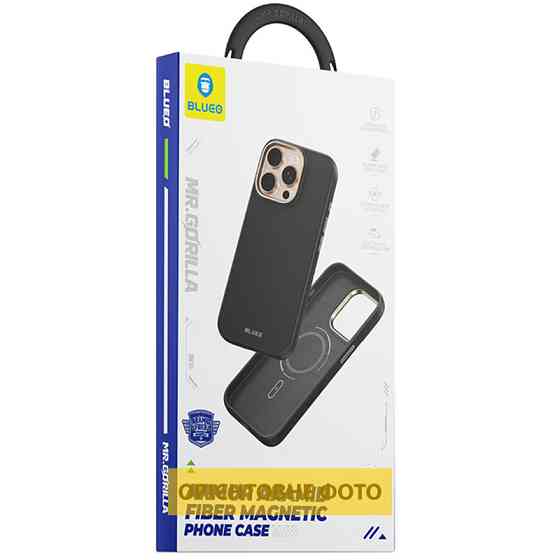 TPU+PC чехол Blueo Aramid Fiber with Magnetic Fit для Apple iPhone 16 Pro Max (6.9") Херсон