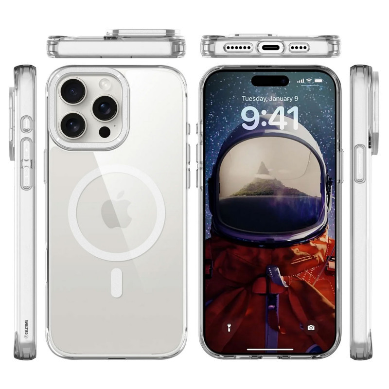 Чехол TPU Space Case Apex with MagSafe для Apple iPhone 15 Pro Max (6.7") Херсон - зображення 2