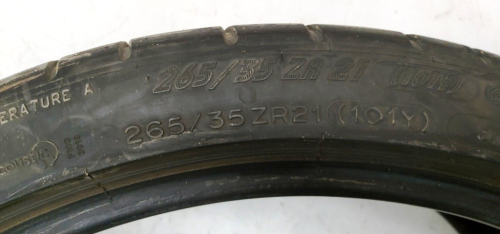 Шина 265/35ZR21 101Y Michelin Pilot Super Sport 3,90мм Tesla model S 1079720-00-A Київ - зображення 5