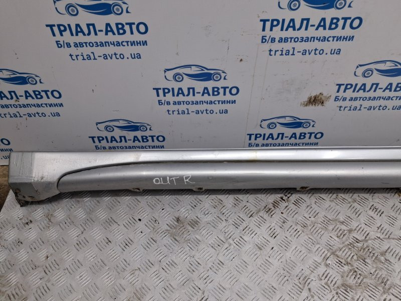 Накладка порога внешняя правая Mitsubishi Outlander 2003-2006 7405A022HB (Арт. 68752) Київ - зображення 2