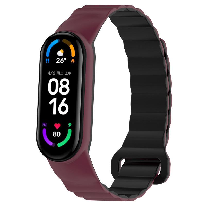 Ремешок Dual-color Magnetic для Xiaomi Mi Band 9/8/10 Херсон - зображення 1