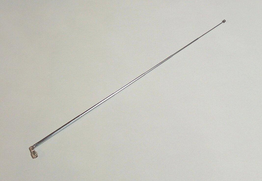 FM-радио антенна 76 - 108 МГц телескопическая, SMA-male (штырь) разъем (10751) Дніпро - зображення 2
