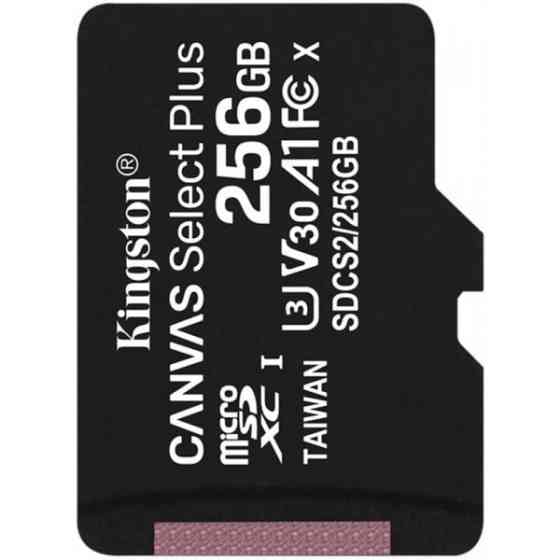 Карта пам'яті Kingston microSDXC 256GB Canvas Select Plus UHS-I/U3 (SDCS2/256GBSP) (Код товару:27727 Харків