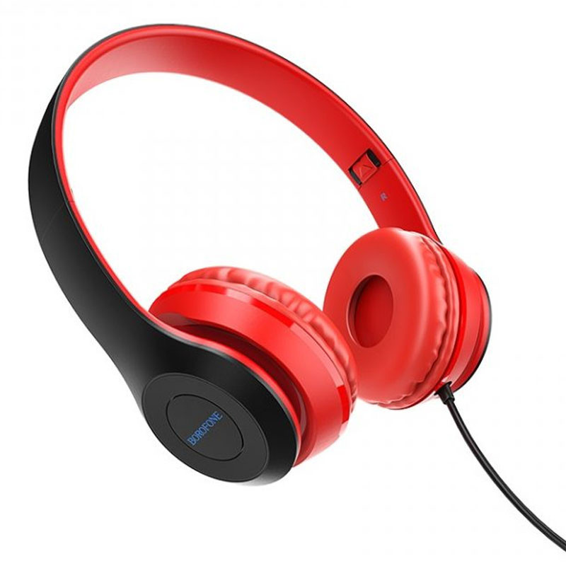 Накладные наушники Borofone BO5 (3.5mm/1.2m) Херсон - зображення 2