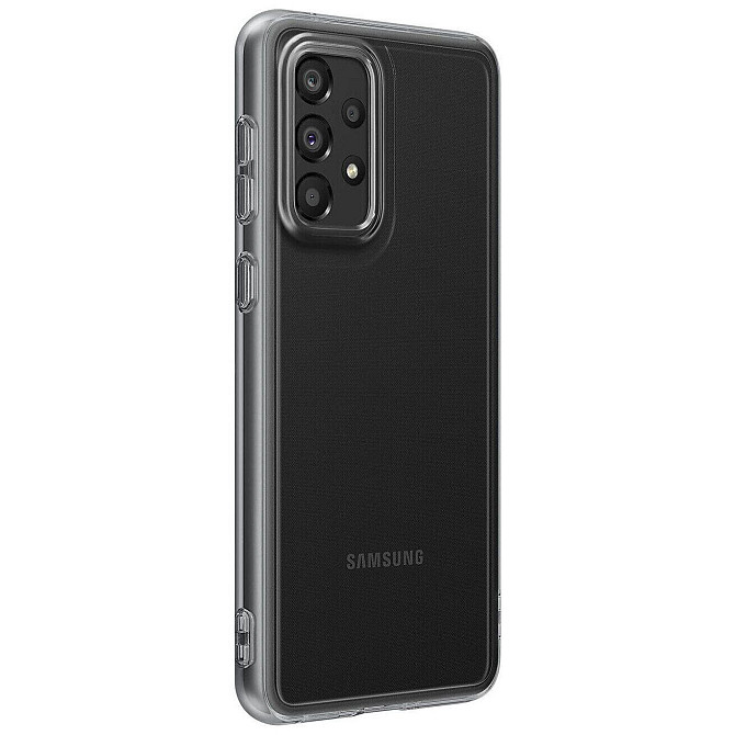 Защитный чехол Soft Clear Cover для Samsung Galaxy A33 - Black Одесса - изображение 3