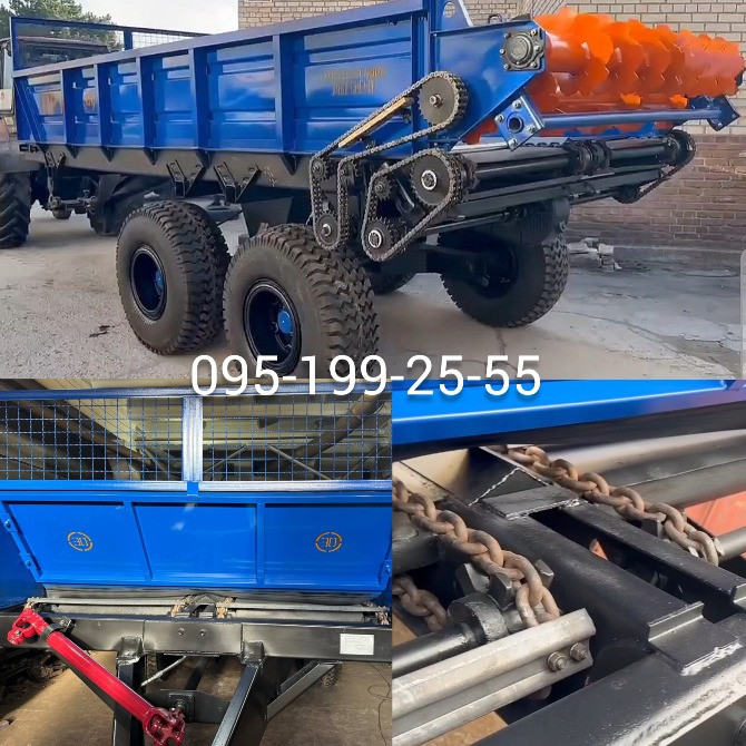 Гноєрозкидач ПРТ-10. Транспортер ПРТ-10, ПРТ-7, РОУ-6 Дніпро - зображення 1