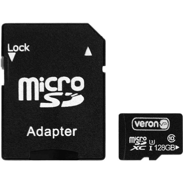 Карта пам'яті Veron microSDXC 128GB UHS-I + SD-адаптер Харьков - изображение 1