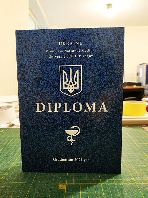 Обкладинки для диплому, брошурувальні роботи Обложка для диплома Львів - зображення 6