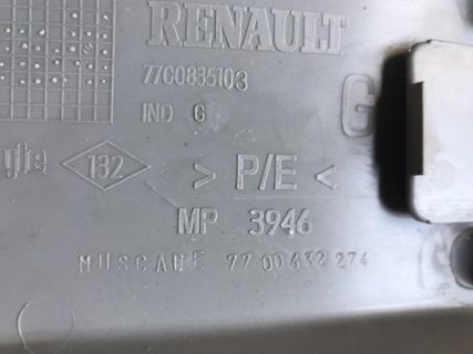 Бу накладка стойки Renault Scenic 1, 7700432274, 7700835103, средней левой верхняя Кропивницький - зображення 2