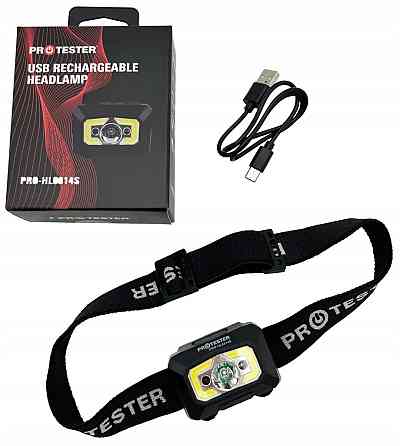 Фонарик налобный светодиодный (LED+COB) PROTESTER PRO-HL0314S Харків