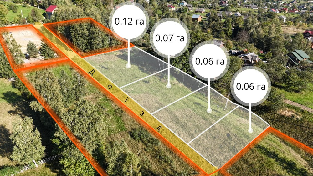 Земельна ділянка в Микуличині 0.12 га Яремче - зображення 2