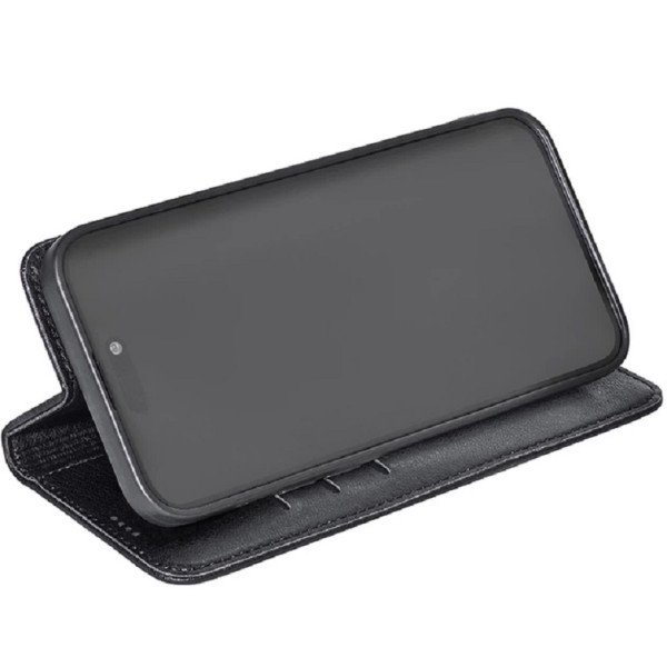 Чохол-книжка Crazy Horse Clasic для Xiaomi Redmi 15 171mm EverSkin Black (Strong) Харків - зображення 3
