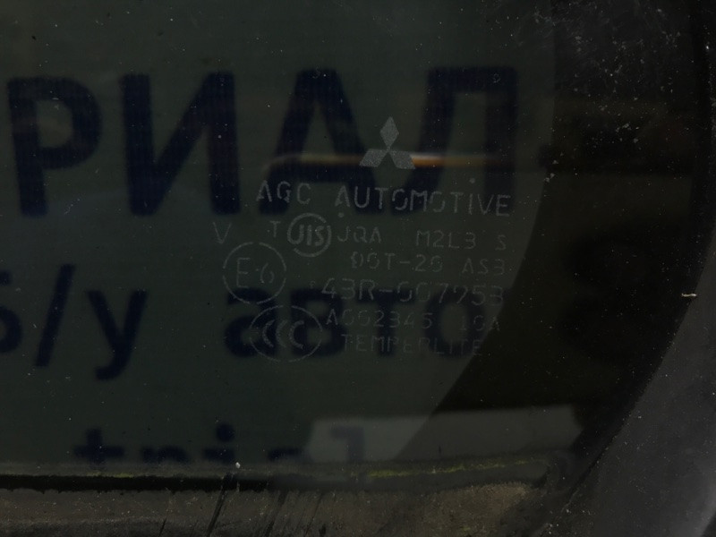 Стекло двери задней левой (форточка) Mitsubishi Lancer 2007-2017 5740A017 (Арт. 29410) Киев - изображение 3