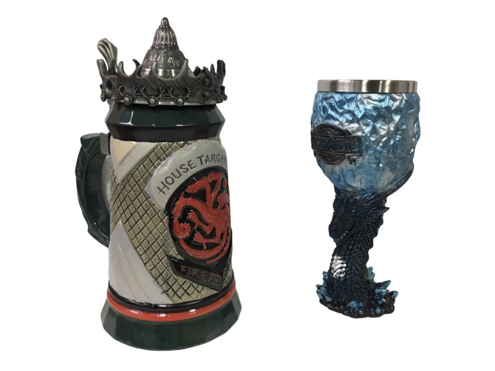 Подарочный набор Кружка Game Of Thrones House Targaryen Fire And Blood Игра Престолов и Бокал Київ - зображення 5