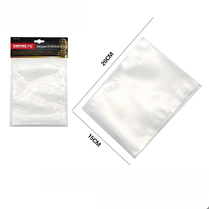 Набор пакетов для вакууматора Empire EM-1553 20х15 см 10 шт Киев - изображение 1