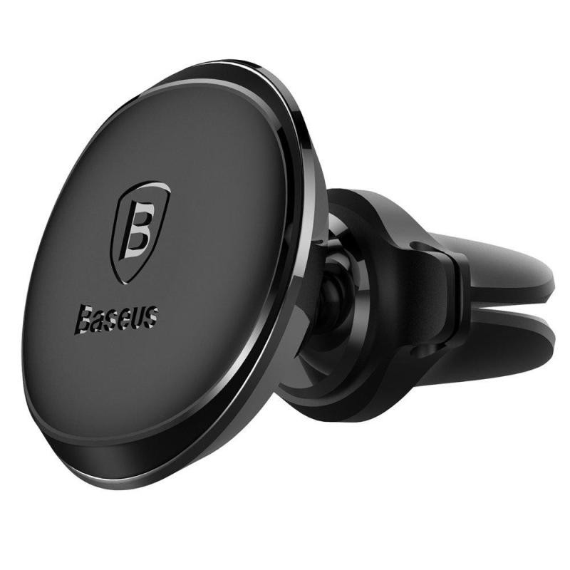 Автодержатель магнитный Baseus Magnetic Air Vent OS with cable clip (C40141201113-00) Херсон - зображення 2