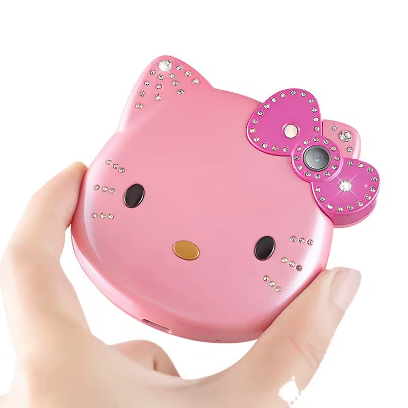 Маленький мобильный телефон AIEK Hello Kitty 2 сим-карты (Pink) Киев - изображение 1
