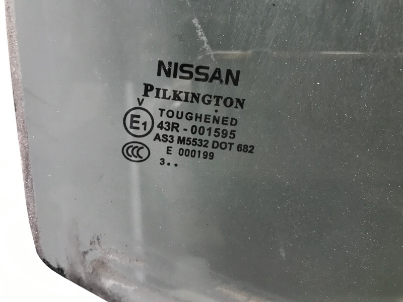 Стекло двери заднее правое Nissan Qashqai J11 1.5 DIESEL K9K 2013 (б/у) Київ - зображення 3