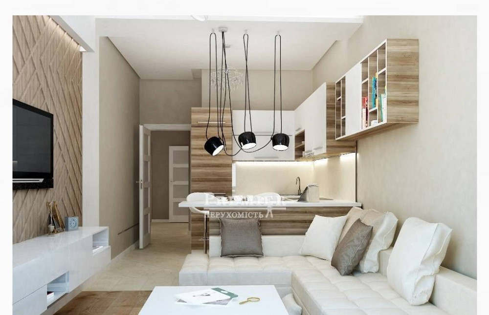 1-кімнатна квартира на Кримському бульварі! Одеса - зображення 7