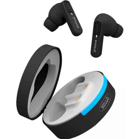Bluetooth-гарнітура Proove Mello TWS with ANC (APP) Black (TWML0001AP01) Харків