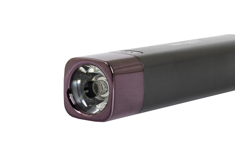 Фонарь WERTVOLL 3 режима LED Li-ion 1200 mAh/t 7000 K/80 lum powerbank ABS 122х25 мм BLACK RX-8002 Харьков - изображение 8