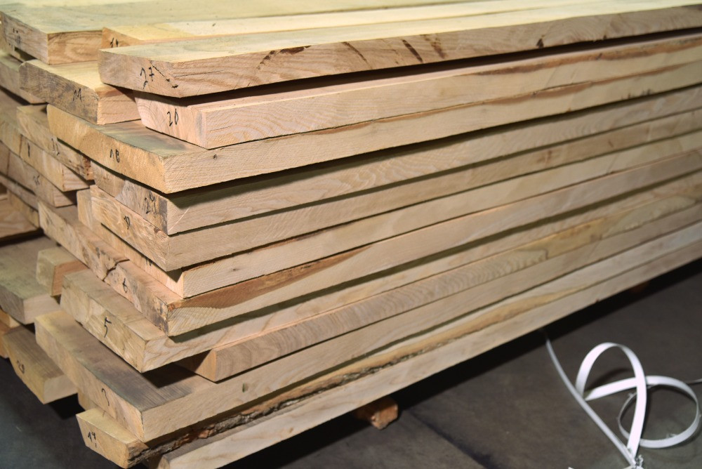 Дошка ЯСЕН (доска ясеня) столярна сушка 8% 32/52 мм обрізна/необрізна Київ - зображення 3