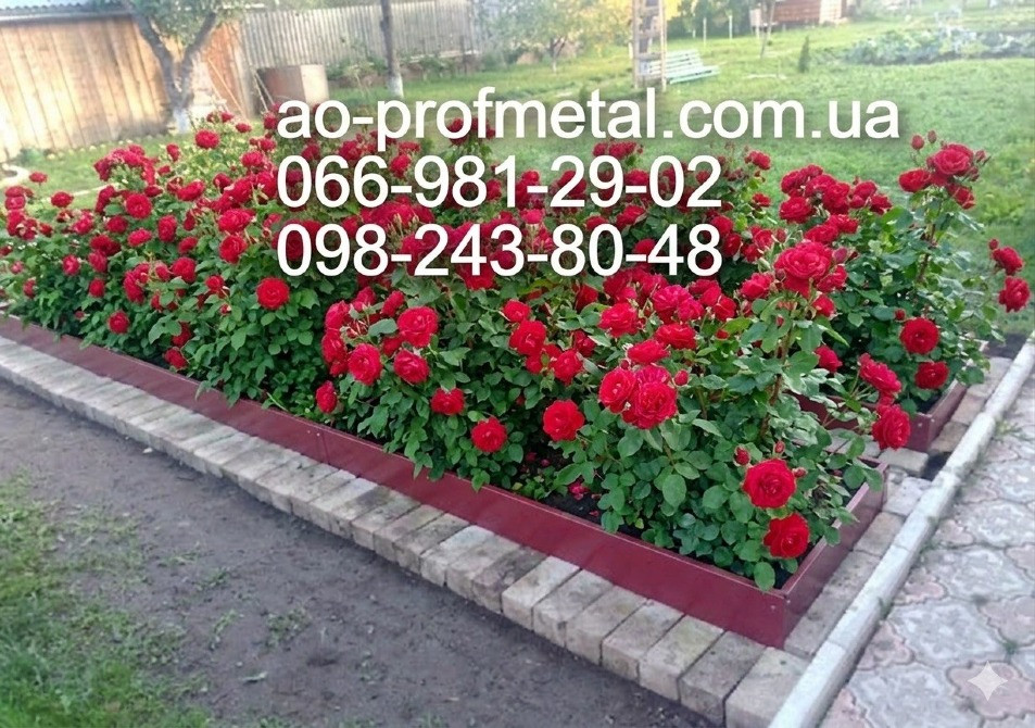 Грядки металеві, Високі грядки оцинковані. Київ - зображення 2