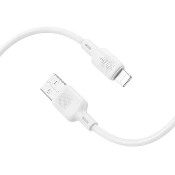 Дата кабель Borofone BX113 Lenny USB to Lightning 2.4A (1m) Херсон