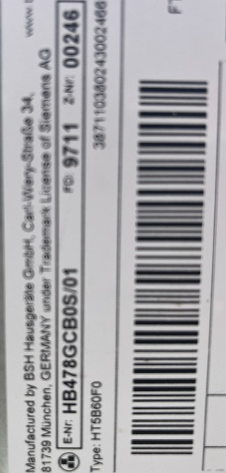 Духовка Siemens HB478GCB0S духовой шкаф Made in Germany піроліз Бережани - зображення 4