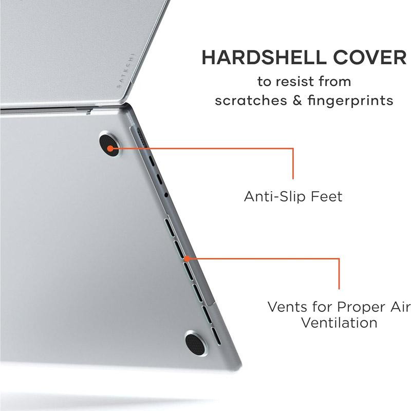 Чехол-накладка Clear Shell для Apple MacBook Pro 14.2" (A2442/A2779/A2918/A2992/A3112/A3185/A3401) Херсон - изображение 2