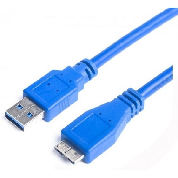 Кабель ProLogix USB 3.0 AM/MicroBM, 1,8м, Синій (PR-USB-P-12-30-18m) (Код товару:23242) Харків - зображення 1