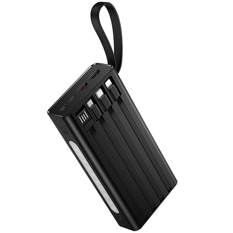 Портативное ЗУ Power Bank Hoco J155 Shine 22.5W+PD20W with 4 cables 20000 mAh Херсон - зображення 4