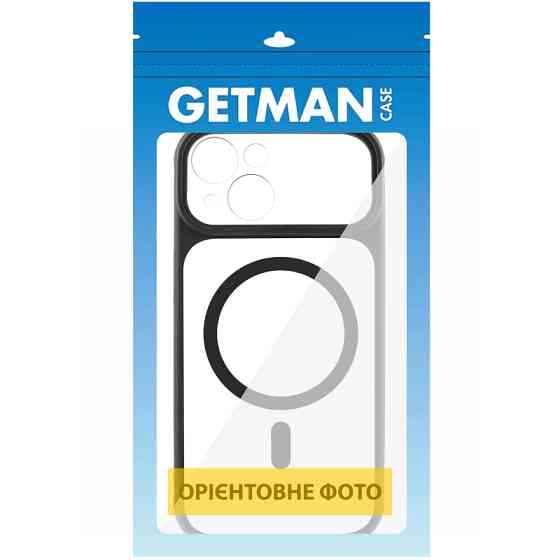 Чехол TPU+PC GETMAN Moon Clear with MagSafe для Apple iPhone 15 (6.1") Херсон