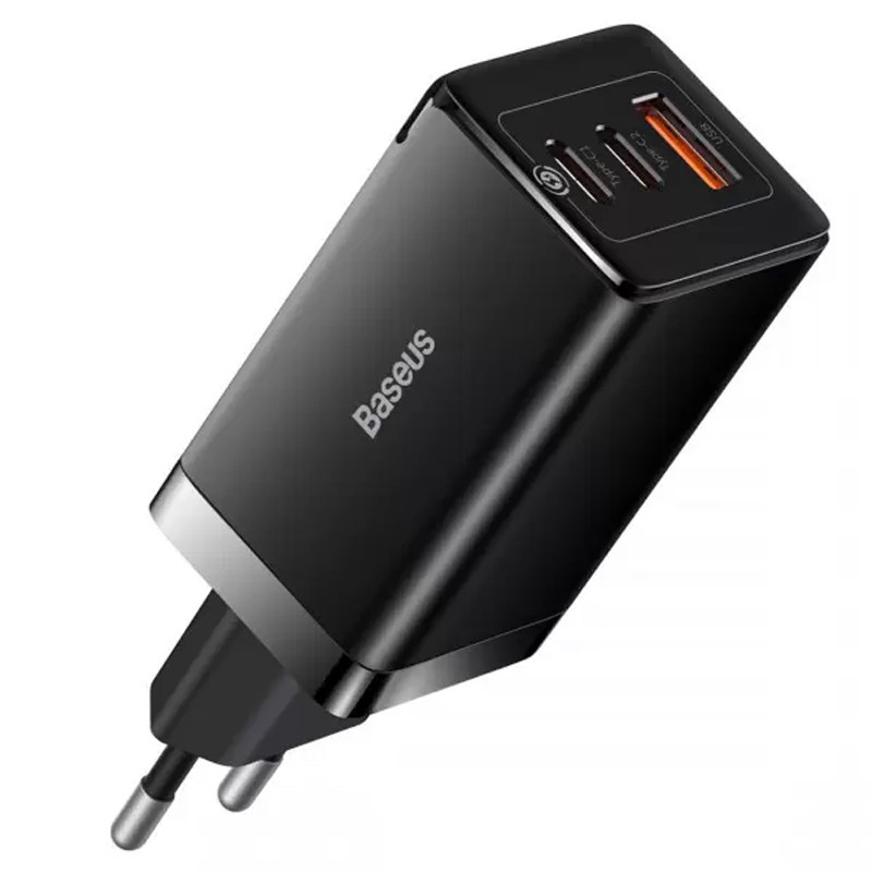 СЗУ Baseus GaN5 Pro 65W 2Type-C+USB 100W EU (CCGP12020) Херсон - изображение 1