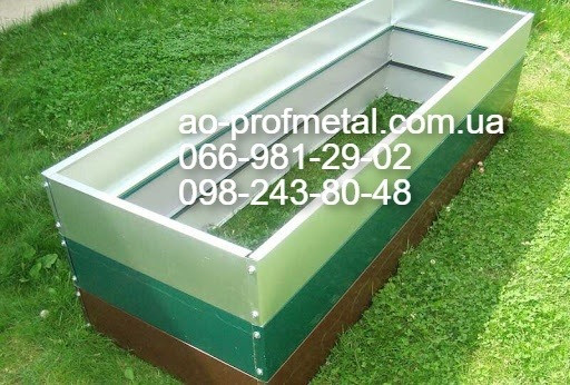 Грядки разборные оцинкованные. Київ - зображення 1