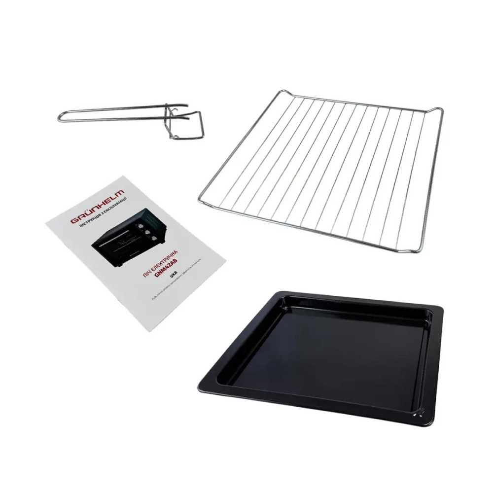 Печь электрическая Grunhelm GNM42AB 42 л 2000 Вт черная Киев - изображение 7