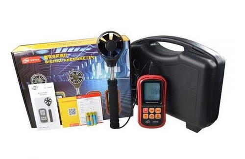 Анемометр (измеритель потока воздуха) 0,3-45м/с, 0-45°C BENETECH GM8909 Харків - зображення 5